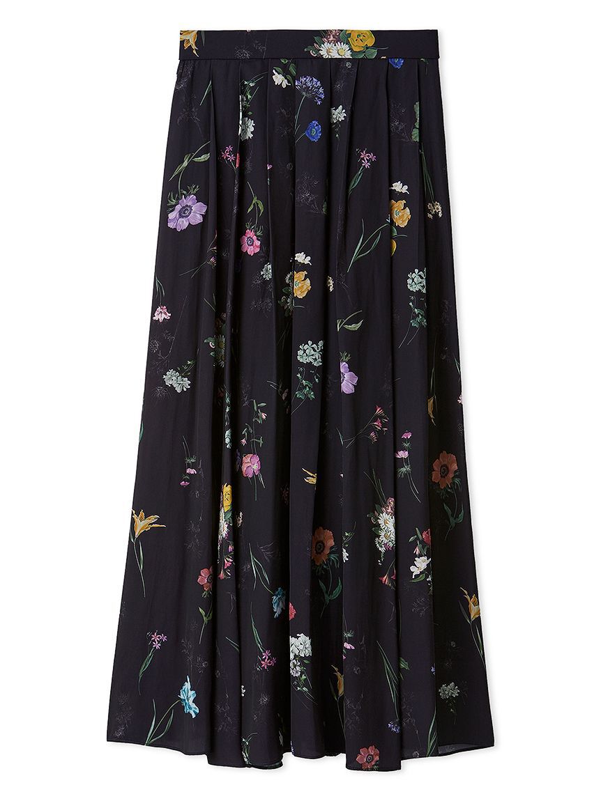 SNIDEL「フローラルプリントフレアスカート」|スカート|