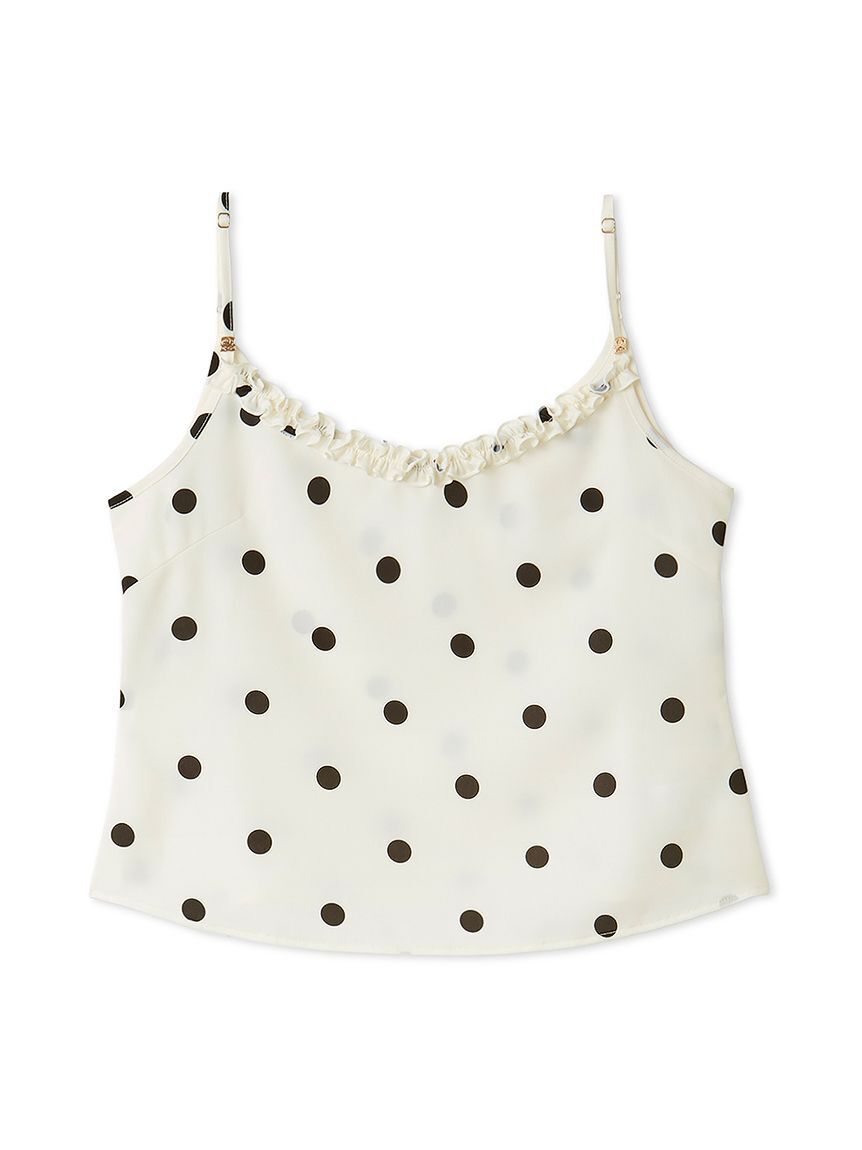 SNIDEL「フリルトリムキャミソール」|キャミソール|