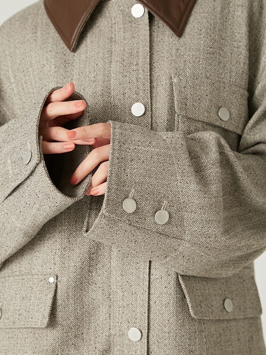 FRAY I.D「ハンティングジャケット」|テーラードジャケット|