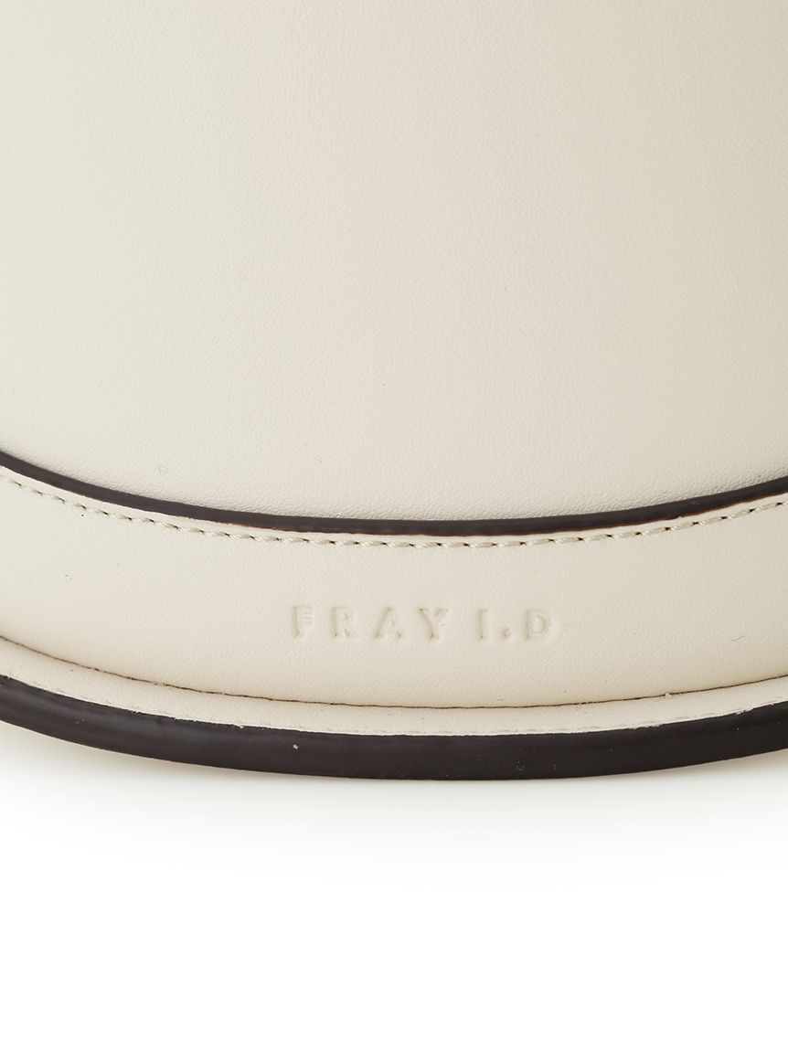 FRAY I.D「カーブラインミニバスケットバッグ」|ハンドバッグ|