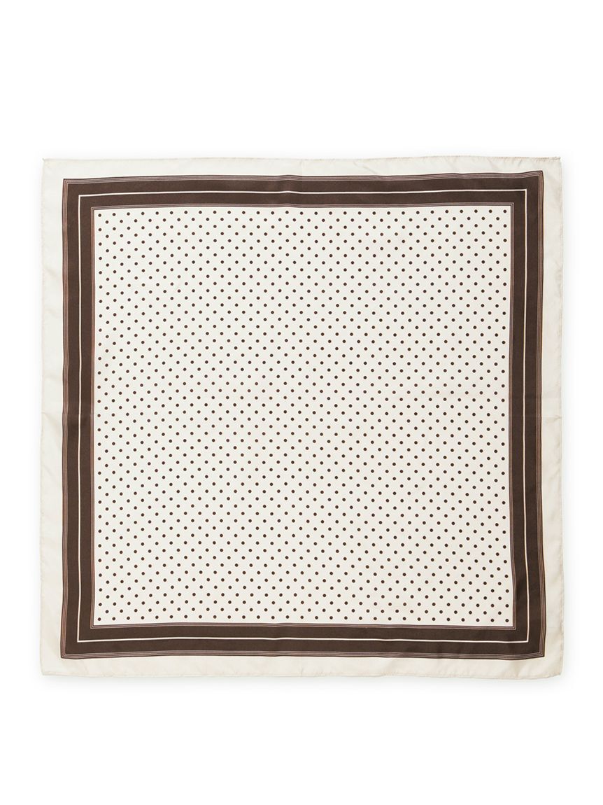 FRAY I.D「サテンシルクドットスカーフ」|バンダナ・スカーフ|