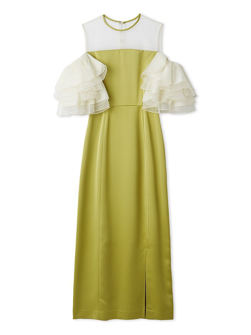 FRAY I.D「ラッフルスリーブドレス」|ドレス|GRN