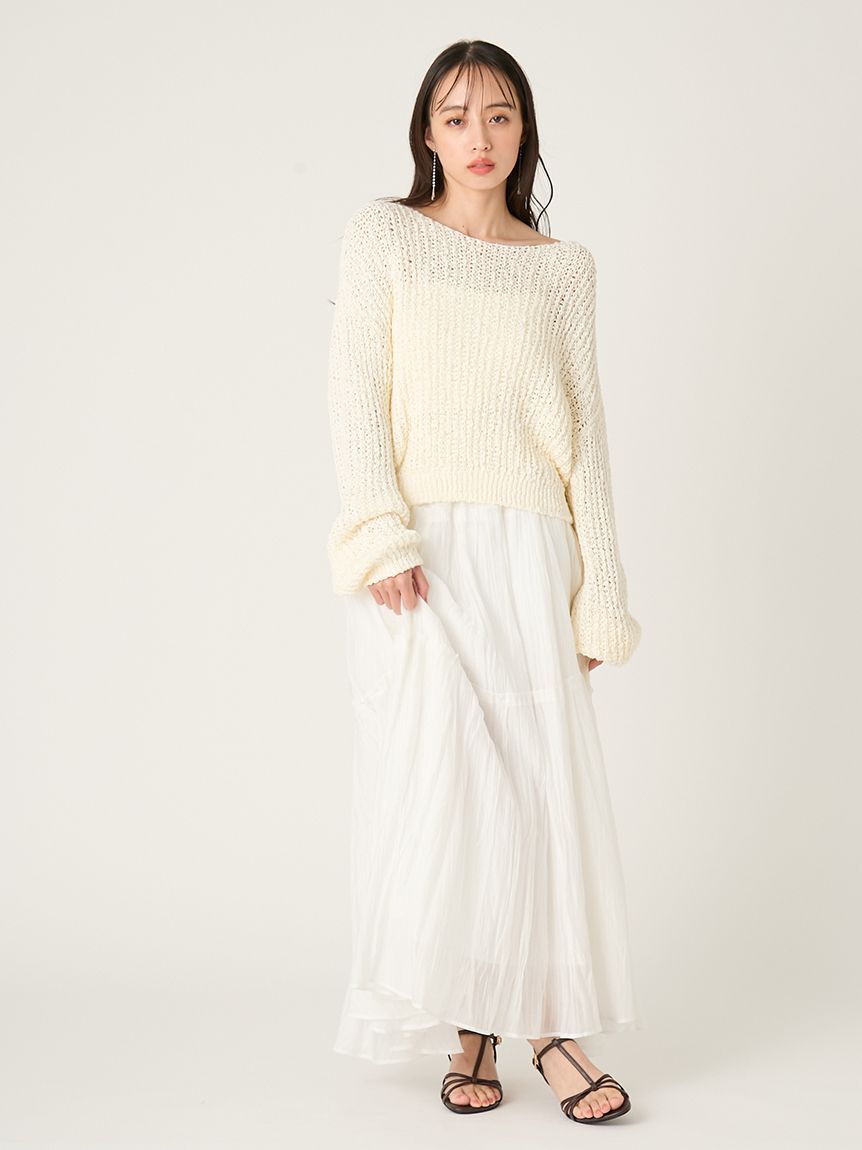 FRAY I.D「セミシアーティアードスカート」|スカート|