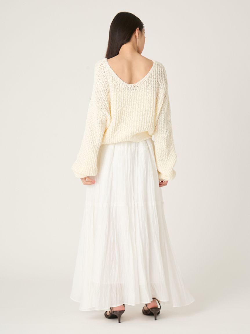 FRAY I.D「セミシアーティアードスカート」|スカート|