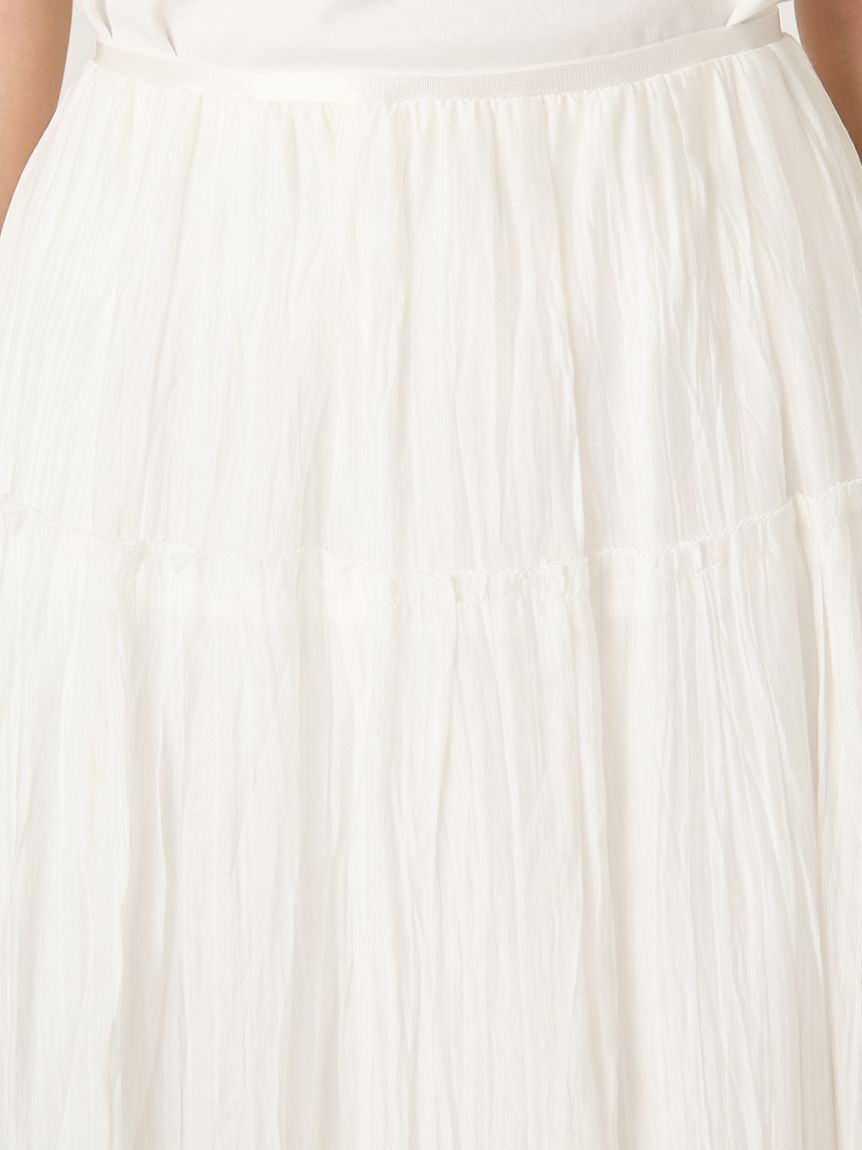 FRAY I.D「セミシアーティアードスカート」|スカート|