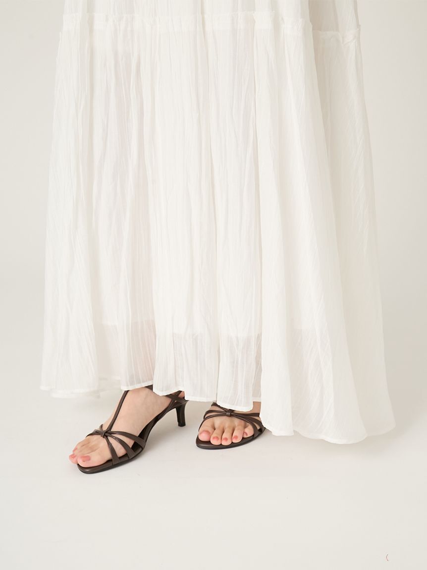 FRAY I.D「セミシアーティアードスカート」|スカート|