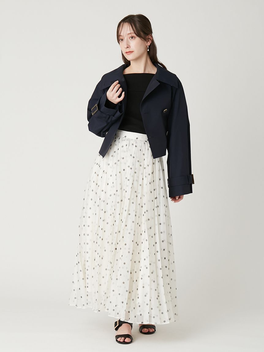 FRAY I.D「ダブルオーガンジースカート」|スカート|