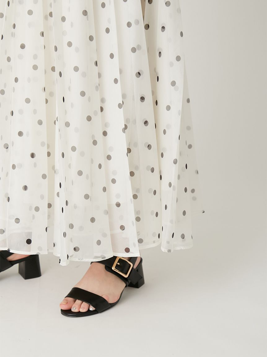 FRAY I.D「ダブルオーガンジースカート」|スカート|