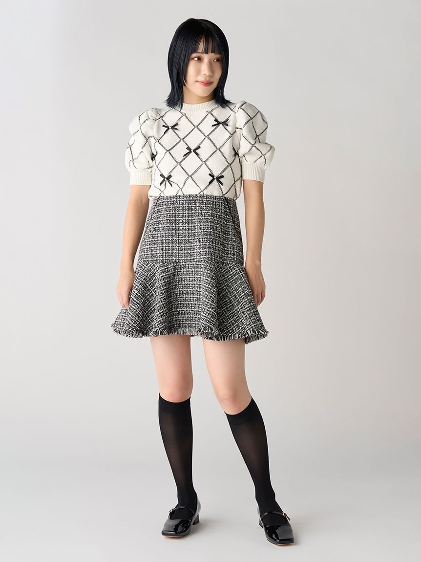 LILY BROWN「シアーレースハイソックス」|ソックス|