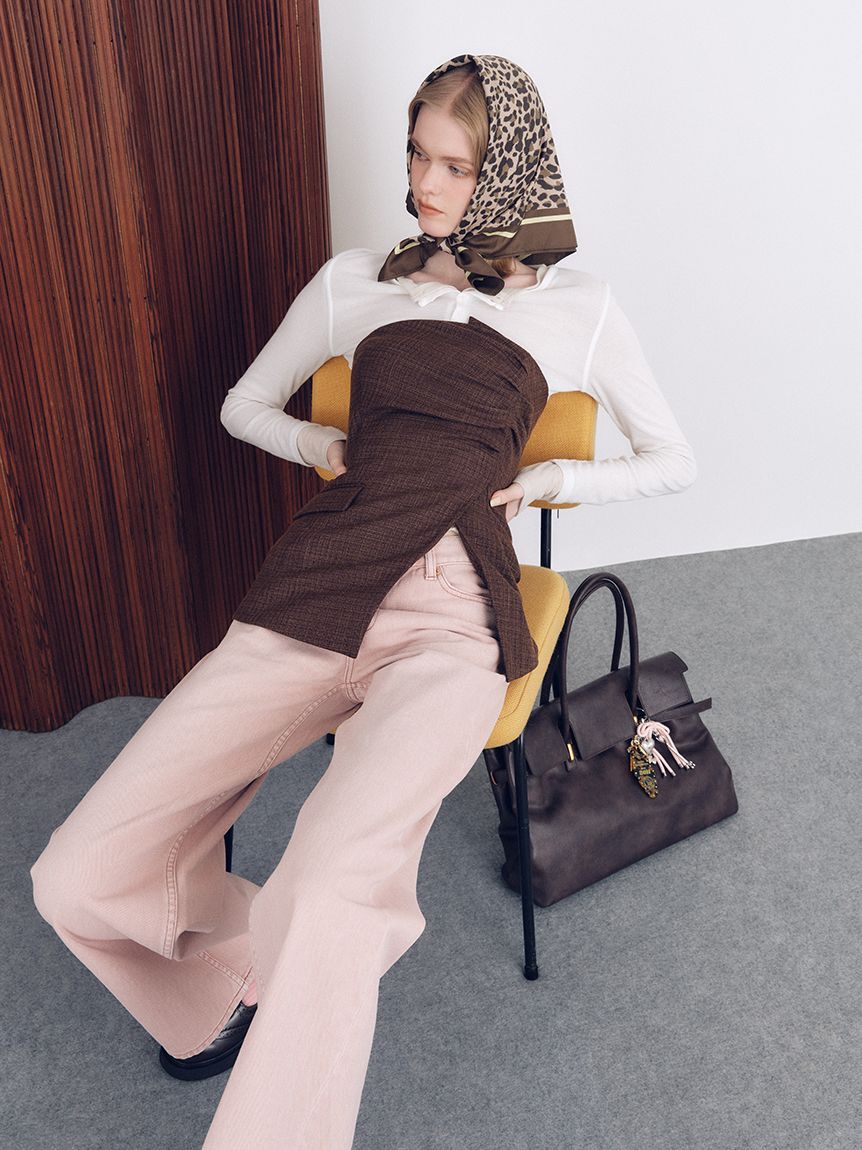 LILY BROWN「バリエーション スカーフ」|バンダナ・スカーフ|