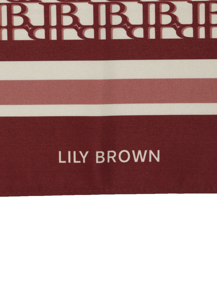 LILY BROWN「バリエーション スカーフ」|バンダナ・スカーフ|