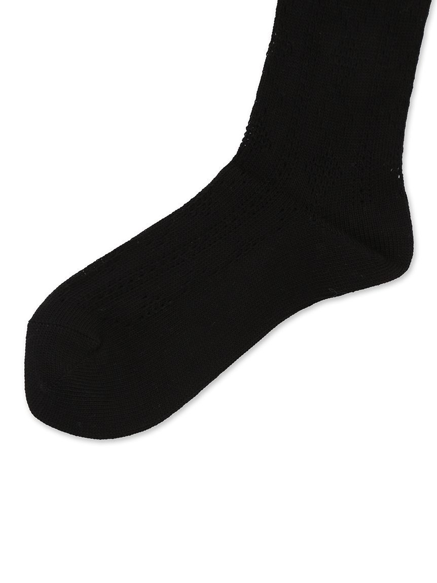 LILY BROWN「透かし編みハイソックス」|ソックス|