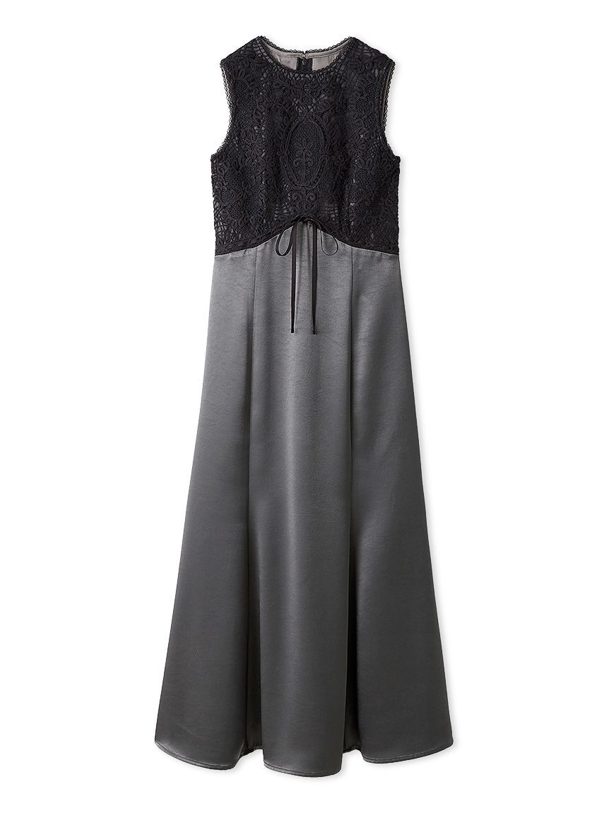 LILY BROWN「エンブロイダリーヴィンテージサテンドレス」|ドレス|CGRY