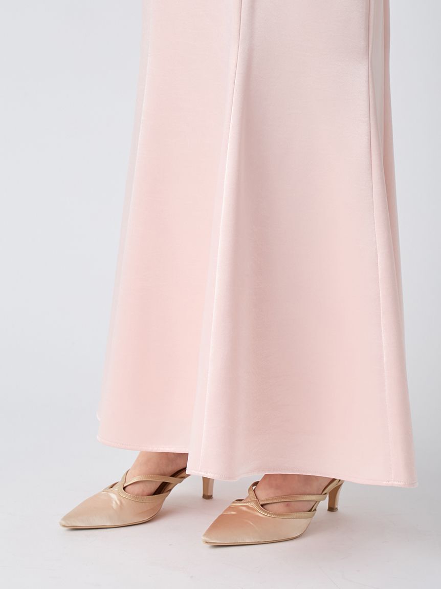 LILY BROWN「エンブロイダリーヴィンテージサテンドレス」|ドレス|