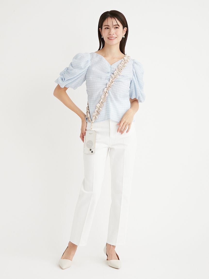 CELFORD「【プリュム】フリルスマホショルダーストラップ」|その他|