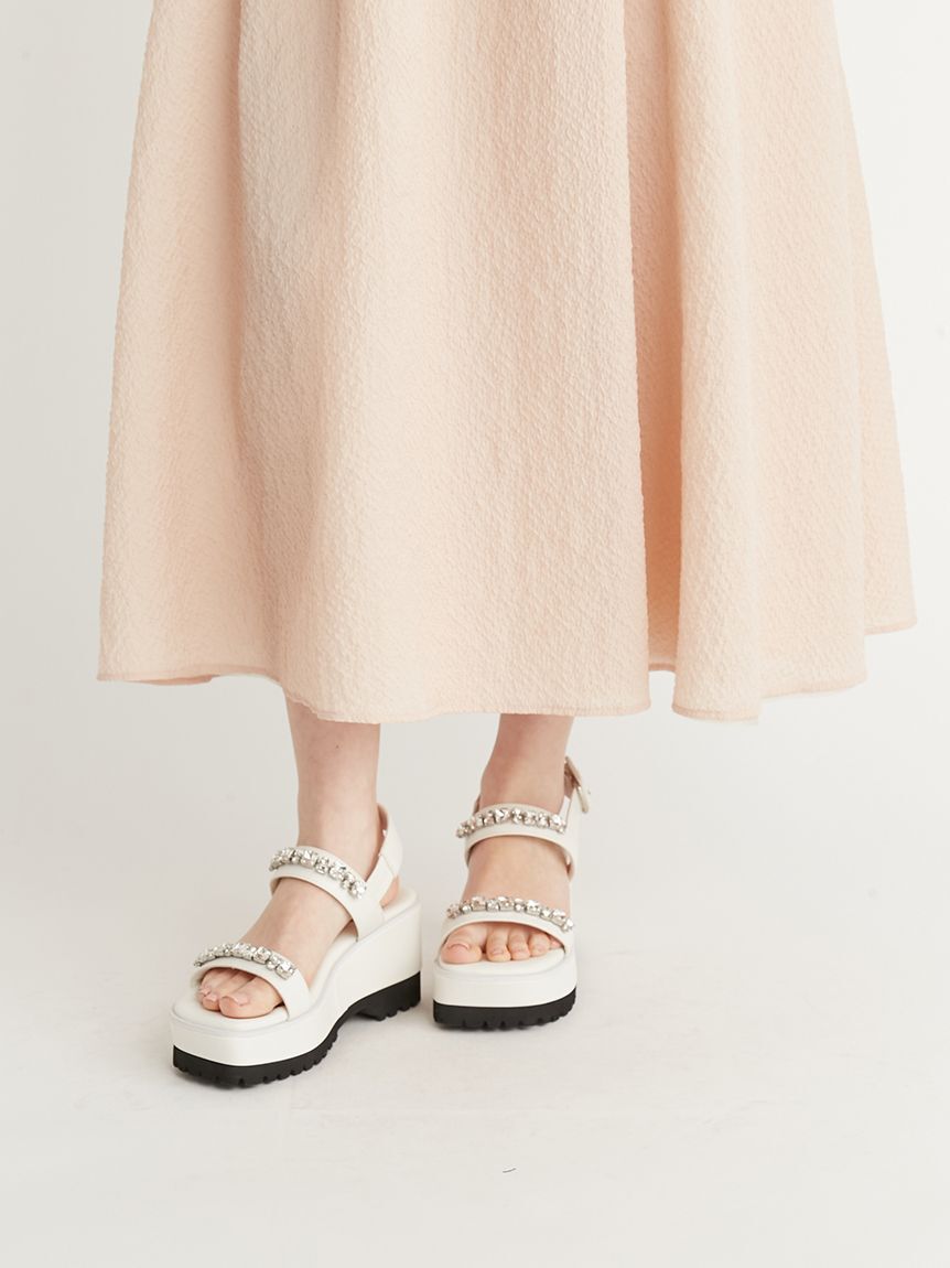 CELFORD「カップインフィットアンドフレアドレス」|ドレス|