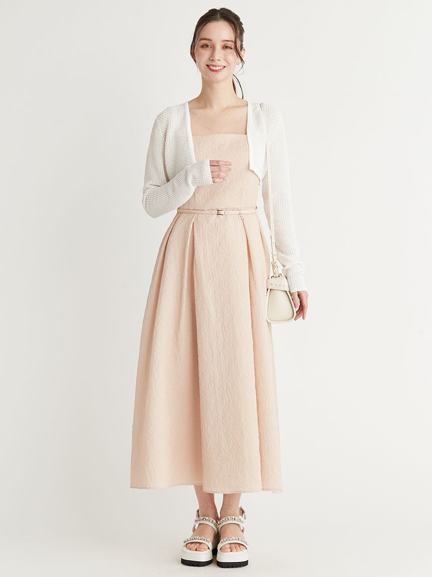 CELFORD「カップインフィットアンドフレアドレス」|ドレス|