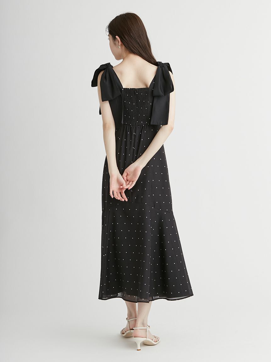 CELFORD「【CELFORD&times;MIKA】ショルダーリボン2wayワンピース」|ワンピース|