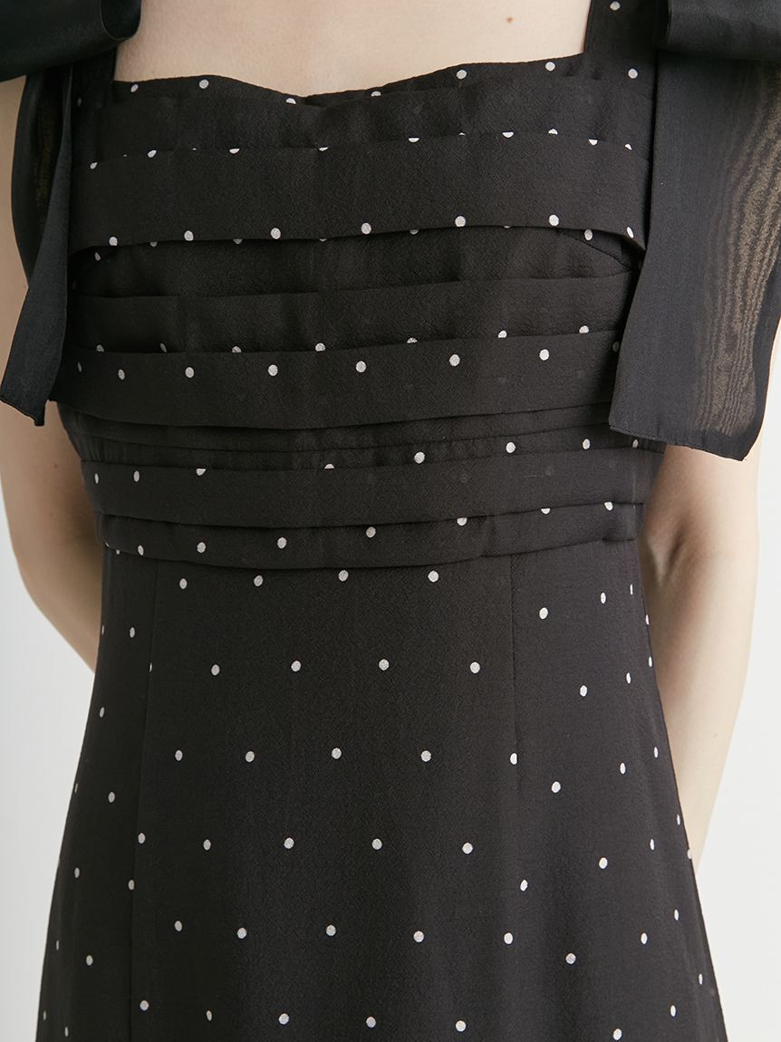 CELFORD「【CELFORD&times;MIKA】ショルダーリボン2wayワンピース」|ワンピース|