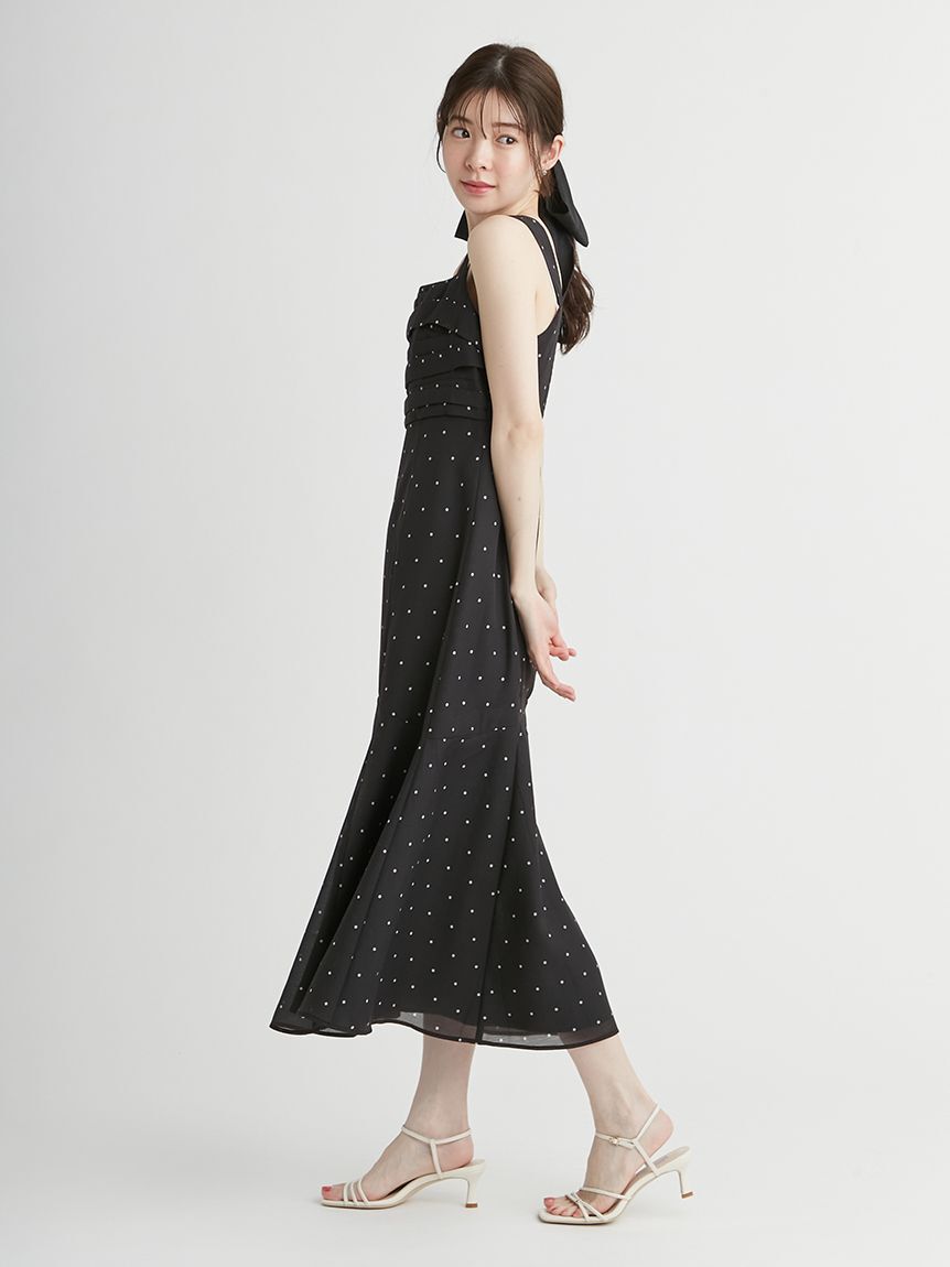 CELFORD「【CELFORD&times;MIKA】ショルダーリボン2wayワンピース」|ワンピース|