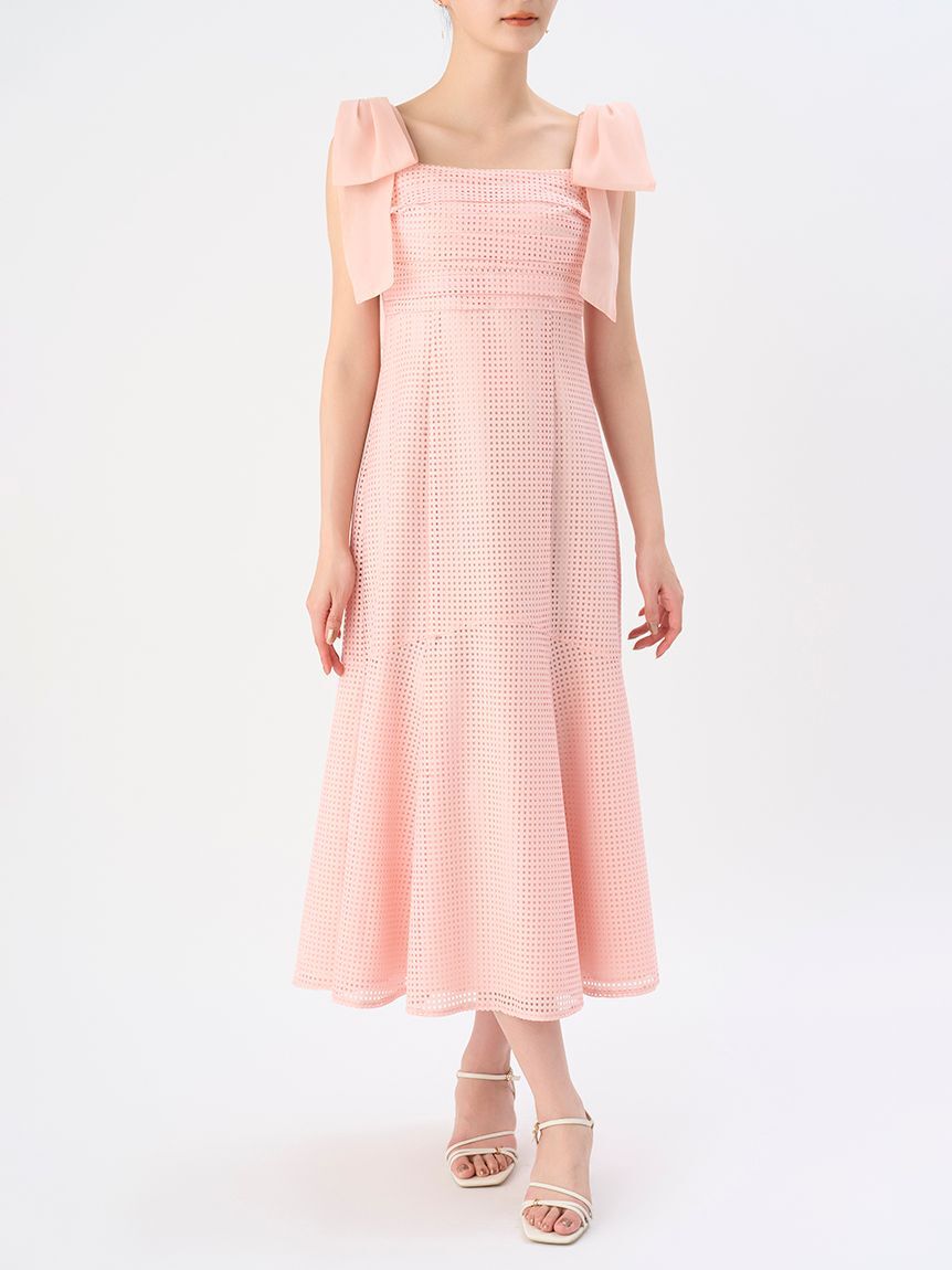 CELFORD「【CELFORD&times;MIKA】ショルダーリボン2wayワンピース」|ワンピース|