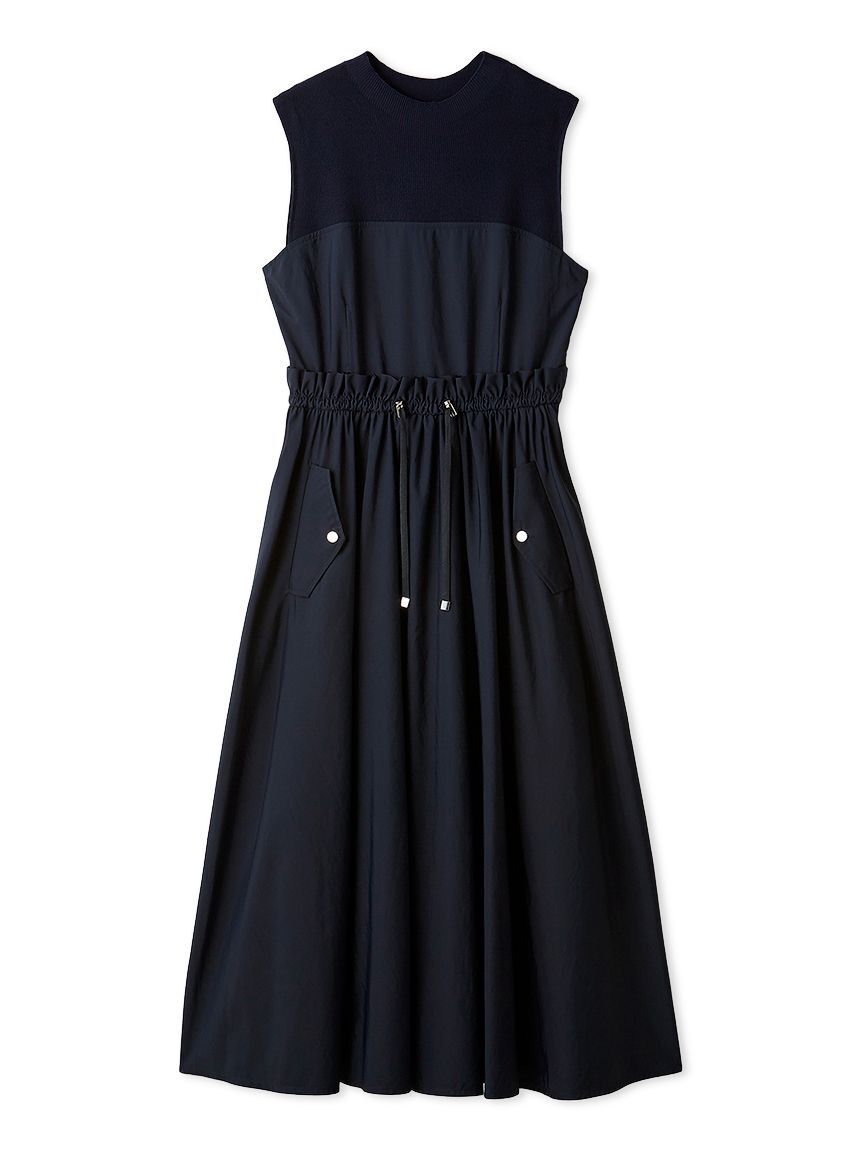 CELFORD「ドロストニットドッキングワンピース」|ワンピース|NVY