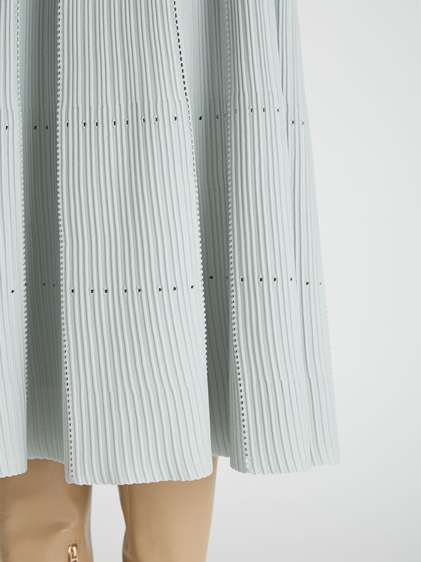 CELFORD「スクエアネックディフォーメーションニットワンピース」|ワンピース|