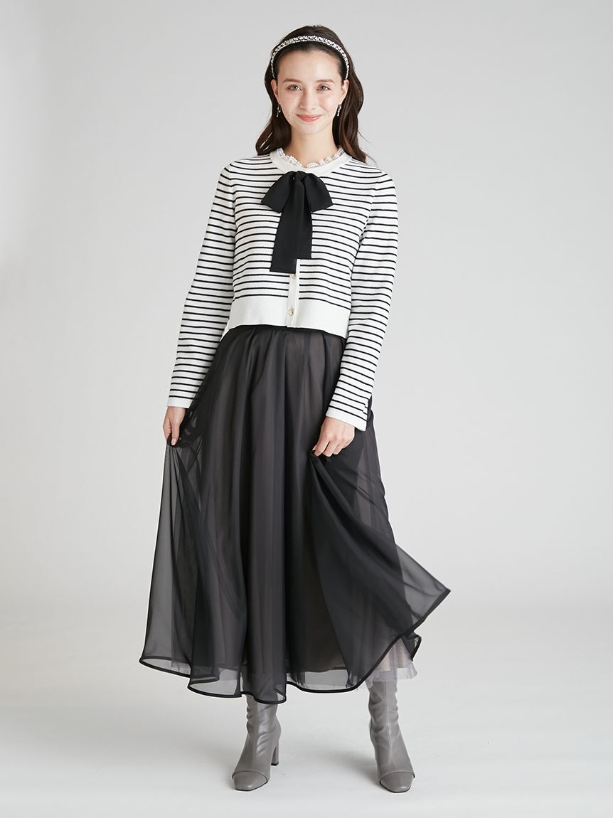 CELFORD「シアータックフレアースカート」|スカート|