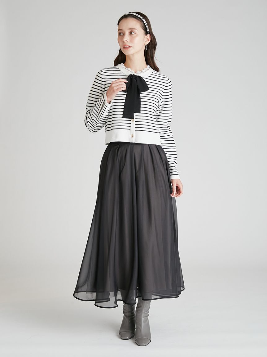 CELFORD「シアータックフレアースカート」|スカート|