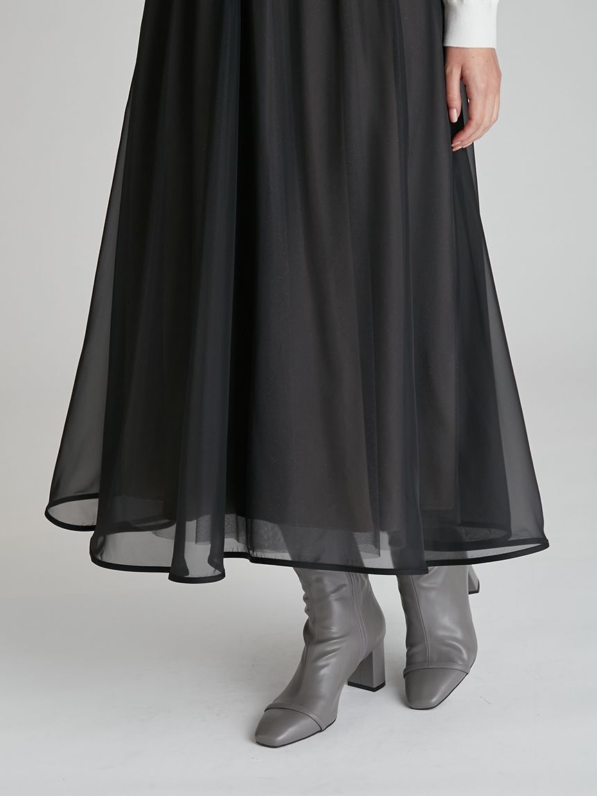 CELFORD「シアータックフレアースカート」|スカート|