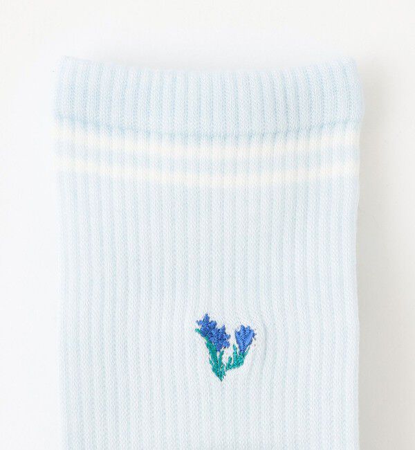 MACKINTOSH PHILOSOPHY「【WEB&一部店舗限定】フラワーワンポイントソックス」|ソックス|