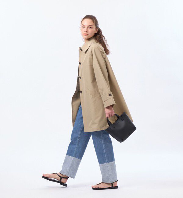 MACKINTOSH PHILOSOPHY「【WELBURY(ウェルべリー)】レインウェザークロス製」|ステンカラーコート|