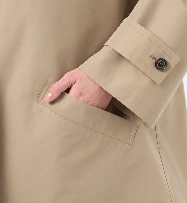 MACKINTOSH PHILOSOPHY「【WELBURY(ウェルべリー)】レインウェザークロス製」|ステンカラーコート|