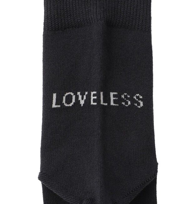  「25AW EXCLUSIVE!!【Tabio/タビオ】「LOVELESS」ロゴソックス レディース」|ソックス|