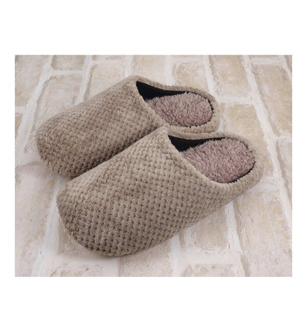 TOKYO DESIGN CHANNEL「マイクロカフス チャールススリッパ M」|ルームシューズ|グレイ