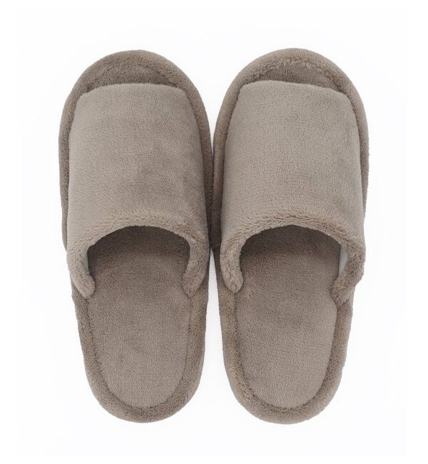 TOKYO DESIGN CHANNEL「マイクロファイバー外縫いスリッパ」|ルームシューズ|