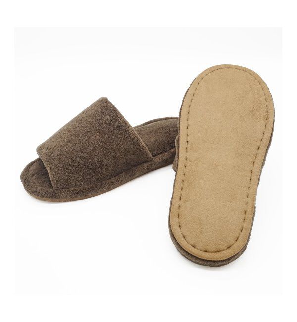 TOKYO DESIGN CHANNEL「マイクロファイバー外縫いスリッパ」|ルームシューズ|