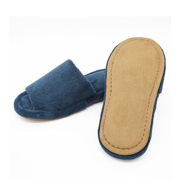 TOKYO DESIGN CHANNEL「マイクロファイバー外縫いスリッパ」|ルームシューズ|