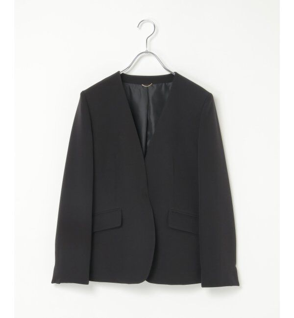 IKKA LOUNGE「【洗濯機で洗える／セットアップ対応】ウォッシャブルVネックジャケット」|その他|