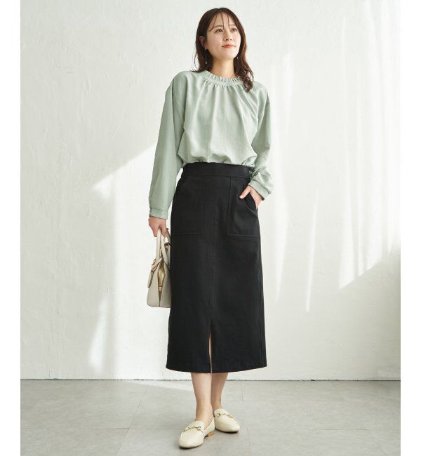 ikka「襟フリルリボン2WAYブラウス」|シャツ・ブラウス|