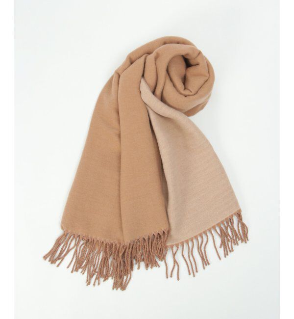 Lbc with Life「【2WAY】リバーシブルストール」|マフラー|ベージュ
