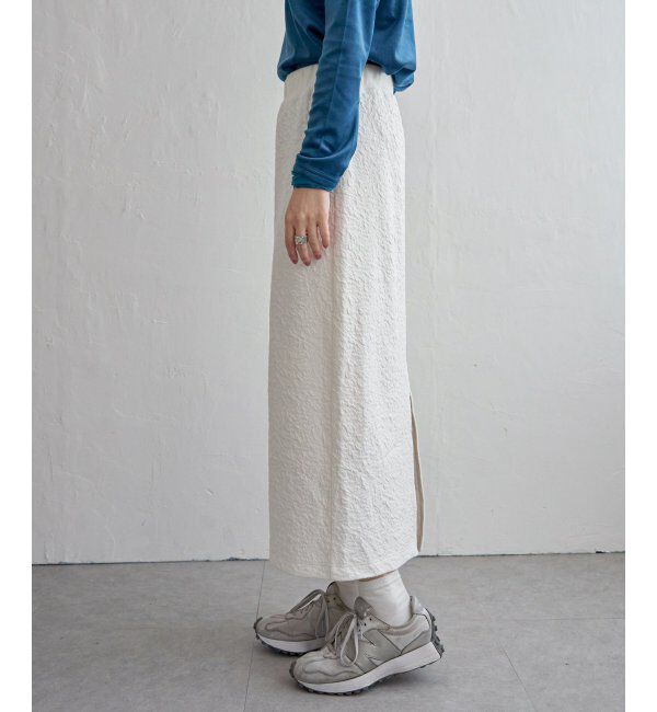 Lbc with Life「【セットアップ対応】フクレジャカードIラインスカート」|スカート|