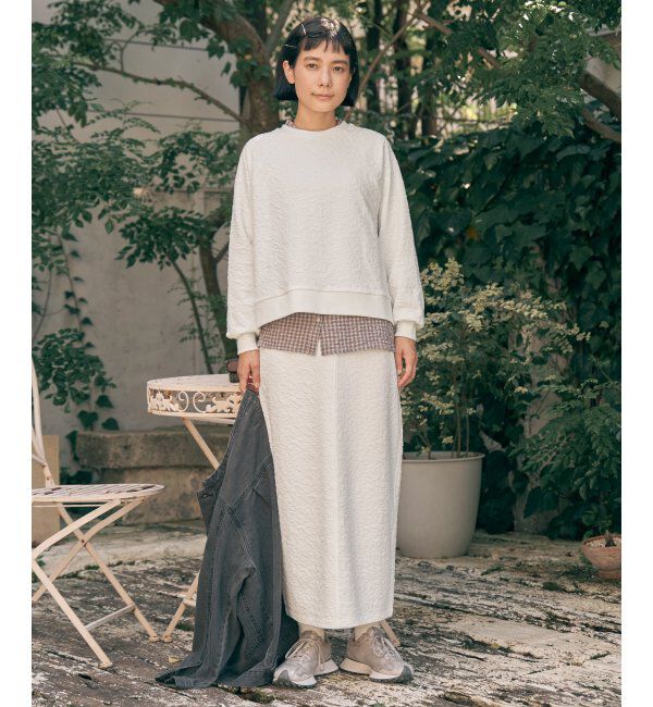 Lbc with Life「【セットアップ対応】フクレジャカードIラインスカート」|スカート|