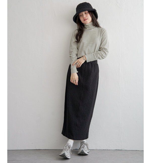 Lbc with Life「【セットアップ対応】フクレジャカードIラインスカート」|スカート|