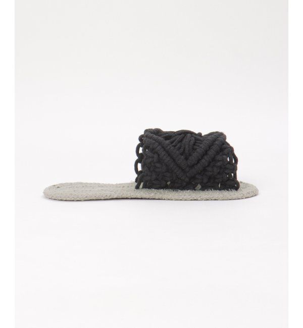 Lbc with Life「マクラメコットンサンダル」|ルームシューズ|