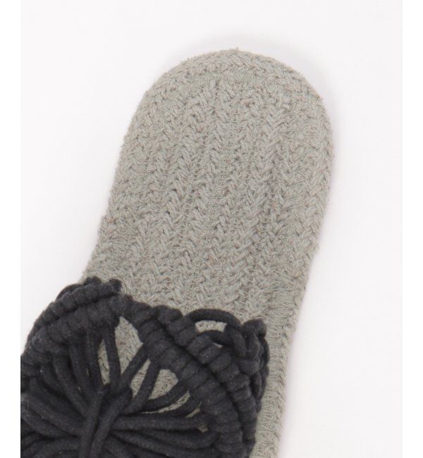 Lbc with Life「マクラメコットンサンダル」|ルームシューズ|