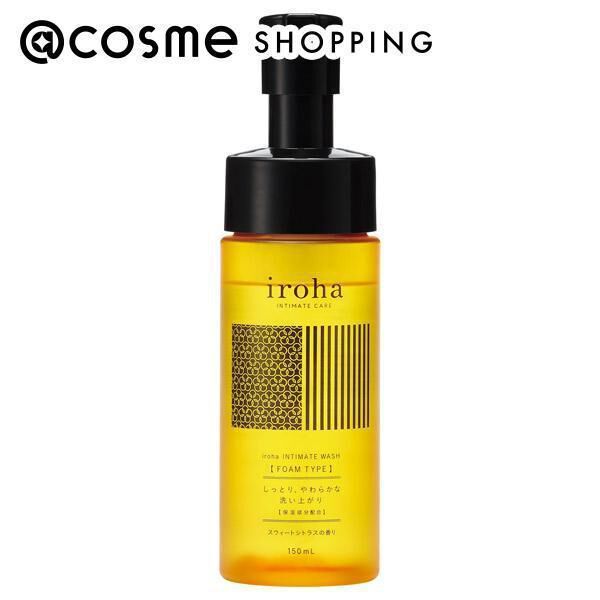  「iroha INTIMATE CARE iroha INTIMATE WASH【FOAM TYPE】スイートシトラスの香り 本体 (150ml)」|ボディクレンジング|その他