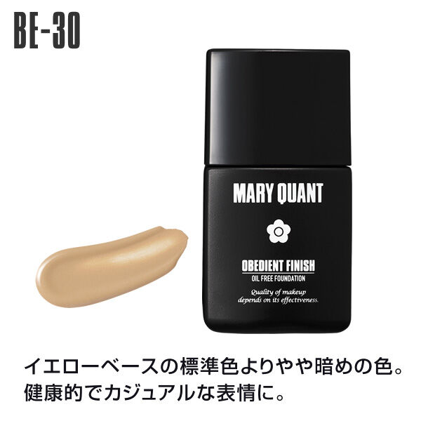 MARY QUANT「オビーディエント フィニッシュ＜リキッドファンデーション＞SPF33　PA++++」|ファンデーション|BE-30