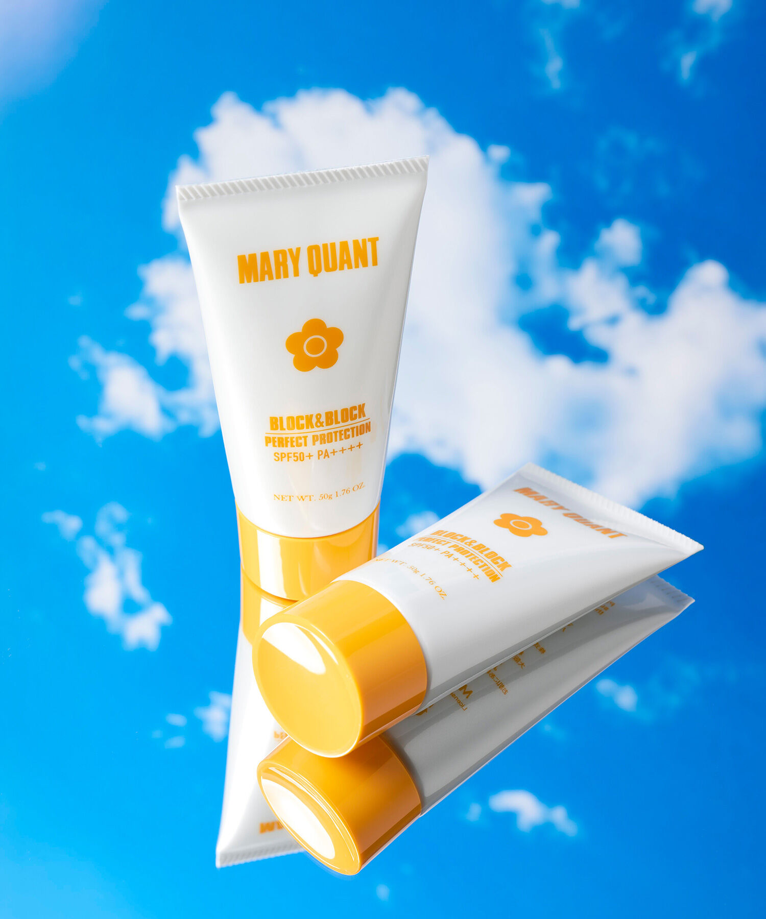 MARY QUANT「ブロック＆ブロック パーフェクト プロテクション（SPF50+ PA++++ UV耐水性★★）」|ＵＶケア|-