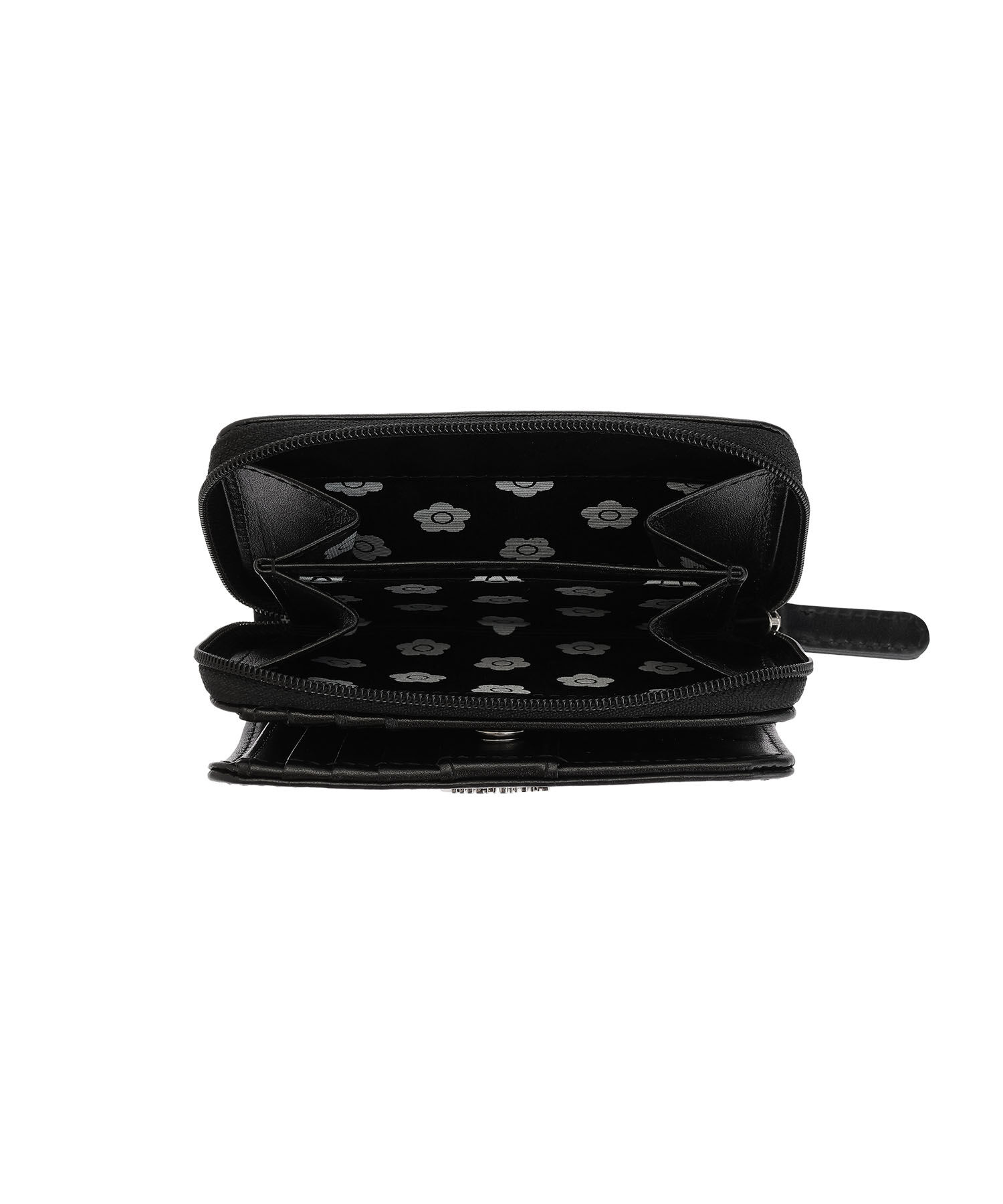 MARY QUANT「デイジーエンボスフロート ウォレット」|財布|